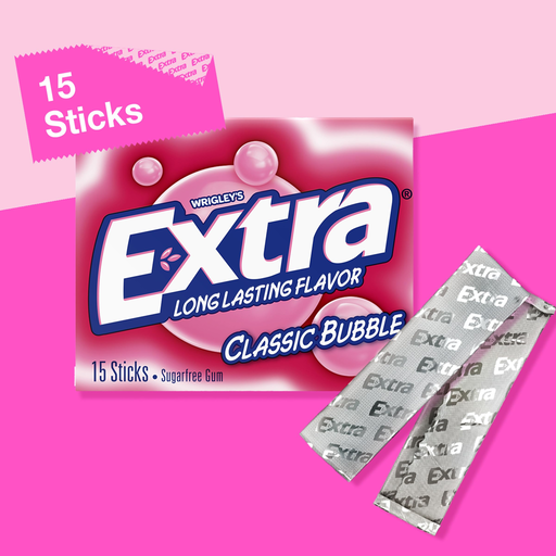 Wrigley Extra - Classic Bubble