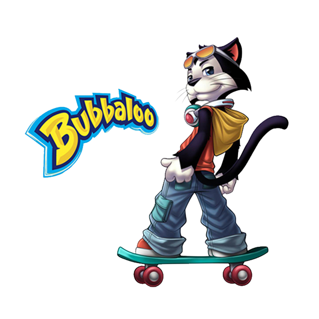 Bubba, the Bubbaloo cat mascot