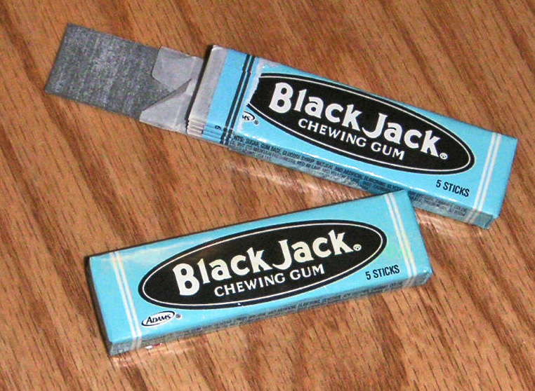 Black Jack licorice gum