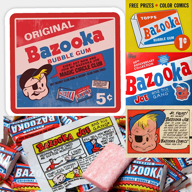 Vintage Bazooka gum