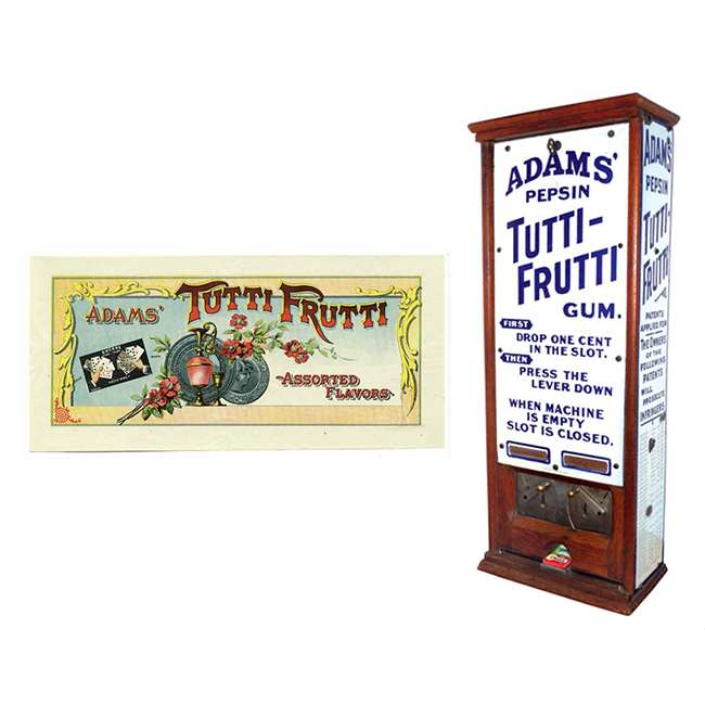 Tutti-Frutti vending machine